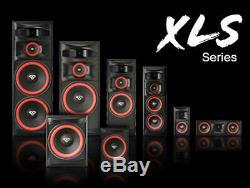 Set of 2 XLS-215 500W Home Audio 3-Way Dual 15 Floor Standing Tower Speakers
