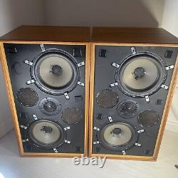 Solarvox TK50 Dome Speakers Vintage Wood Cabinet 120w 8ohm Floor Standing Hifi