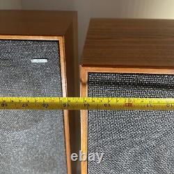 Solarvox TK50 Dome Speakers Vintage Wood Cabinet 120w 8ohm Floor Standing Hifi