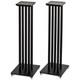 Solidsteel NS-7 Speaker Stands Pair Black Floorstanding Support Bookshelf