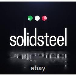 Solidsteel NS-7 Speaker Stands Pair Black Floorstanding Support Bookshelf