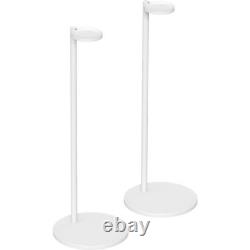 Sonos Era 100 Smart Speaker Floor Stand 2 pack Black White Fixed Height