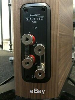 Sonus Faber Sonetto VIII Floorstanding Speakers, Pair in Walnut