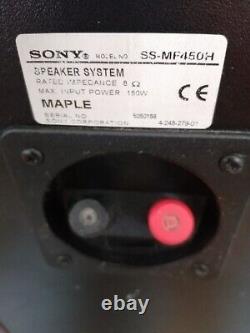 Sony Floor Standing Speakers And Amplifier