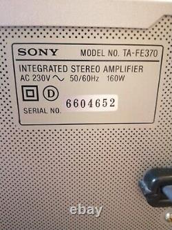 Sony Floor Standing Speakers And Amplifier