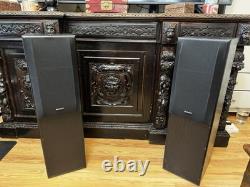 Sony SS-176 Floorstanding Stereo Speakers 90W HiFi Retro Black Tested & Working