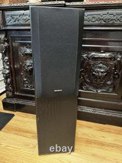 Sony SS-176 Floorstanding Stereo Speakers 90W HiFi Retro Black Tested & Working