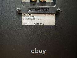 Sony SS-176 Floorstanding Stereo Speakers 90W HiFi Retro Black Tested & Working