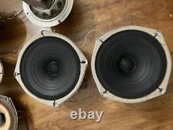 Sony SS-2800 1965 50/8 ohms speakers Diatone 610 mids