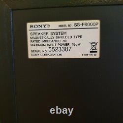 Sony SS-F6000P Floorstanding Speakers