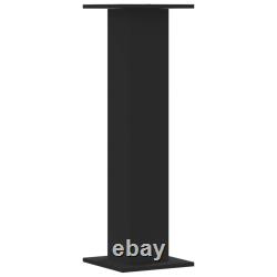 Speaker Stands Living Room Speaker Floor Stand 2 pcs Engineered Wood vidaXL