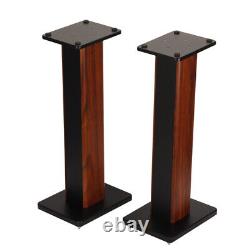 Speaker Stands Wood Floor 28in Floor Surround Sound for Home Theater-1 Pair UK