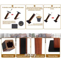 Speaker Stands Wood Floor 28in Floor Surround Sound for Home Theater-1 Pair UK