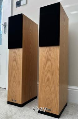 Spendor A4.2 Floor Standing Speakers In Oak. Stunning Sound. Boxed. Mint