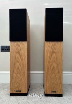 Spendor A4.2 Floor Standing Speakers In Oak. Stunning Sound. Boxed. Mint