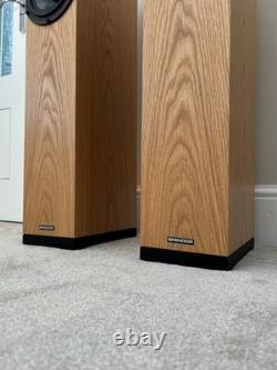 Spendor A4.2 Floor Standing Speakers In Oak. Stunning Sound. Boxed. Mint