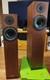 Spendor A4 Floorstanding Speakers Pair 2.0 Wired Banana Jack Bass Reflex Brown