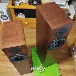 Spendor A4 Floorstanding Speakers Pair 2.0 Wired Banana Jack Bass Reflex Brown