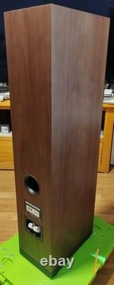Spendor A4 Floorstanding Speakers Pair 2.0 Wired Banana Jack Bass Reflex Brown