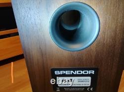 Spendor A4 Floorstanding Speakers Pair 2.0 Wired Banana Jack Bass Reflex Brown