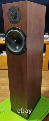 Spendor A4 Floorstanding Speakers Pair 2.0 Wired Banana Jack Bass Reflex Brown