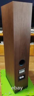 Spendor A4 Floorstanding Speakers Pair 2.0 Wired Banana Jack Bass Reflex Brown