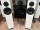 Spendor A4 Satin White Floor Standing Audiophile Speaker Pair