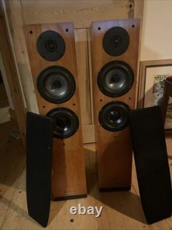 Spendor A5 Redwood Floor Standing Speakers Good Condition