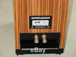 Spendor A6 Floor Standing Speakers In Excellent Condition C/W Boxes