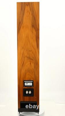 Spendor A7 Floorstanding Speakers Walnut
