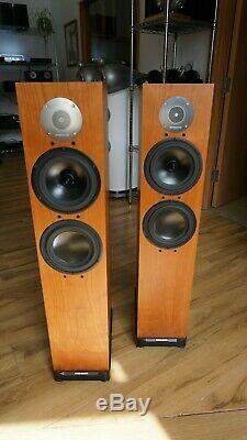 Spendor D7 2.5 way Floor Standing Hi-Fi Speakers Cherry