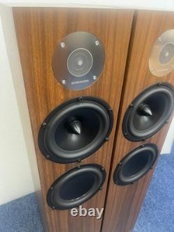 Spendor D7.2 Floorstanding Speakers Walnut Veneer Boxed