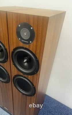 Spendor D7.2 Floorstanding Speakers Walnut Veneer Boxed