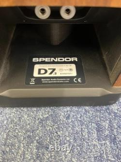 Spendor D7.2 Floorstanding Speakers Walnut Veneer Boxed