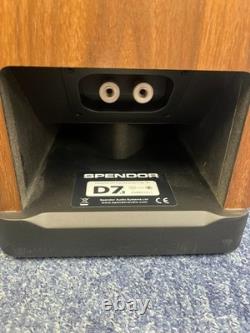 Spendor D7.2 Floorstanding Speakers Walnut Veneer Boxed