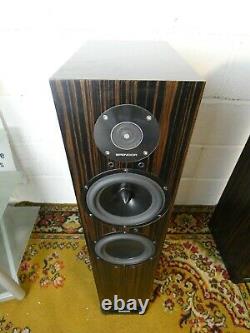 Spendor D7 Floorstanding Speakers in Dark Ebony Preowned