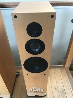 Spendor S9 Floor Standing Speakers in Maple. Good Used Condition