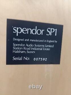 Spendor Sp1 Floor Standing Speakers