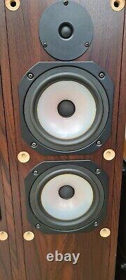 Superb Rogers Ls55 Floorstanding Bi-wire Loudspeakers Made In England Vg Cond