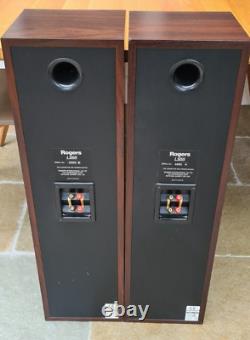 Superb Rogers Ls55 Floorstanding Bi-wire Loudspeakers Made In England Vg Cond