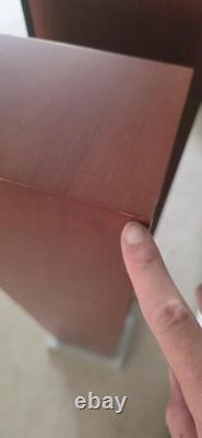 System Audio SA1530 Floorstanding Hi-Fi Speakers Cherry Wood Pair Danish