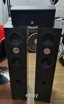 TANNOY MERCURY F4 CUSTOM FLOOR STANDING SPEAKERS And JBL CENTER SPEAKER