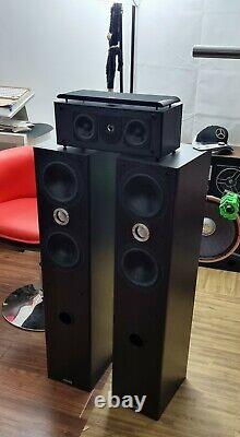 TANNOY MERCURY F4 CUSTOM FLOOR STANDING SPEAKERS And JBL CENTER SPEAKER