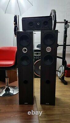 TANNOY MERCURY F4 CUSTOM FLOOR STANDING SPEAKERS And JBL CENTER SPEAKER