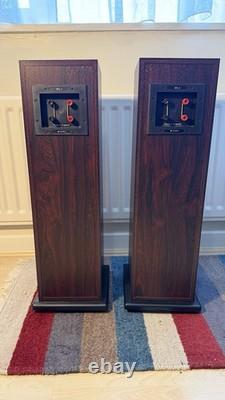 TDL RTL 2 Floorstanding Speakers Transmission Line Made in England Pair