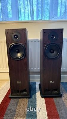 TDL RTL 2 Floorstanding Speakers Transmission Line Made in England Pair