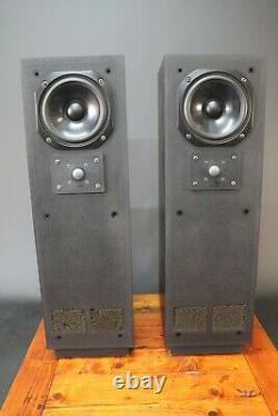 TDL Studio 1 Speakers Floorstanding Audiophile Hi Fi Transmission Line + Stands