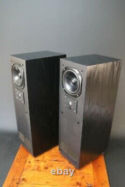 TDL Studio 1 Speakers Floorstanding Audiophile Hi Fi Transmission Line + Stands