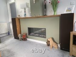 TDL Studio 3 Transmission Line Floor Standing Speakers with original stands