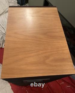 TDL Studio 3 Transmission Line Floor Standing Speakers with original stands